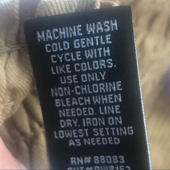 Rewash Gold Smock Waist Wide Leg Rayon Pants L - Picture 8 of 8